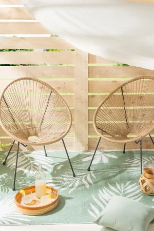 Fauteuil filaire 'Bali' Bon Plan
